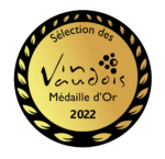 médaille or patrimoine rouge domaine de gourmandaz